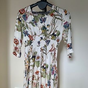 Floral Print Maxi Dress